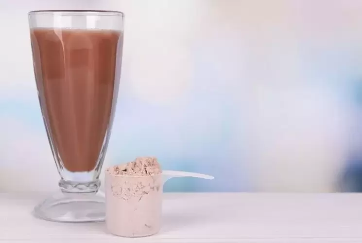 Protein cocktail to drink on a diet