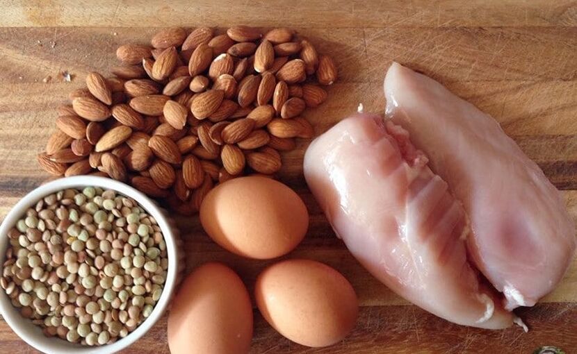 A protein food