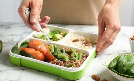 Nutritional correction for weight loss in the abdomen and sides